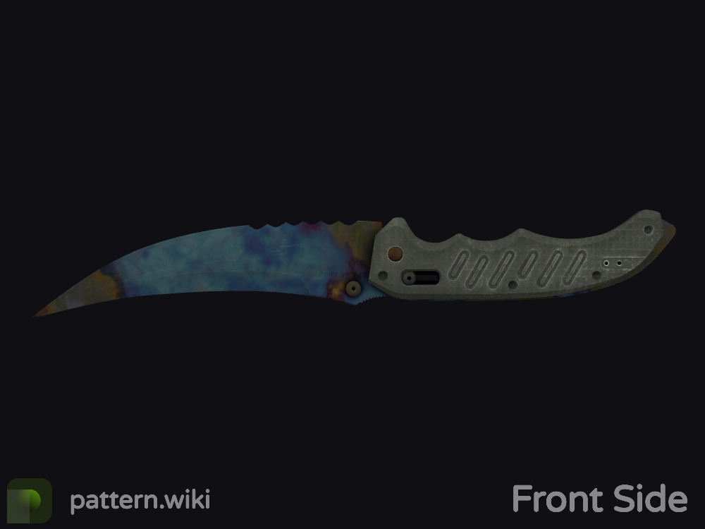 Flip Knife Case Hardened seed 168