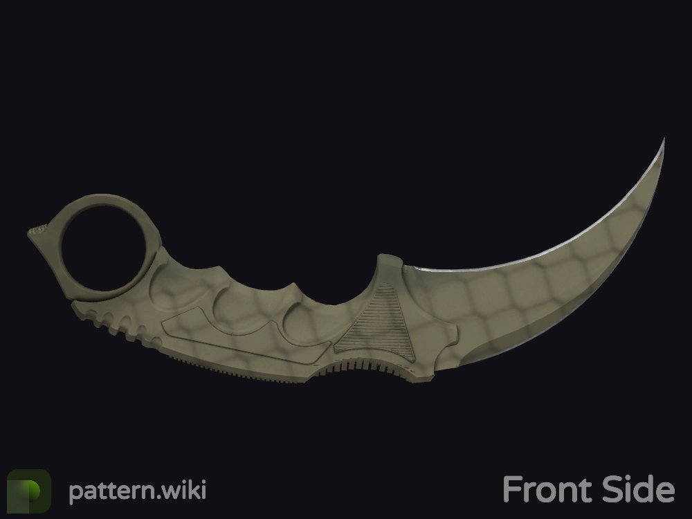 Karambit Safari Mesh seed 47