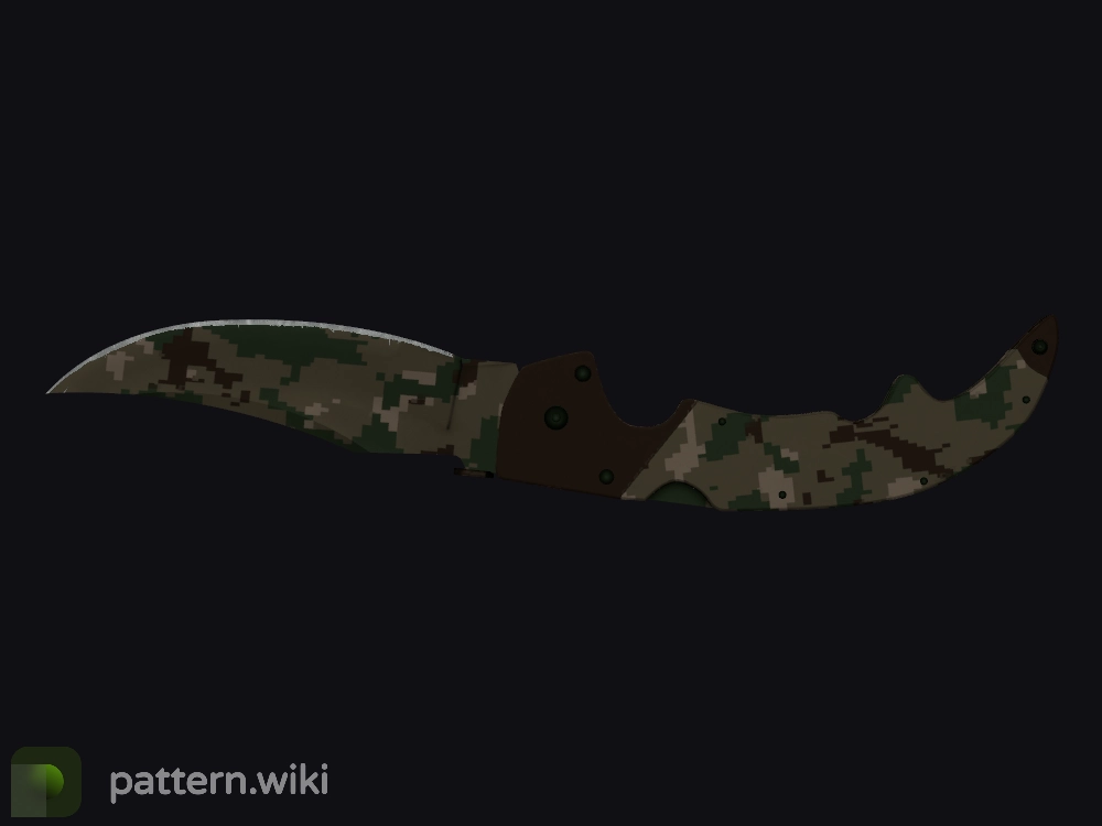 Falchion Knife Forest DDPAT seed 544