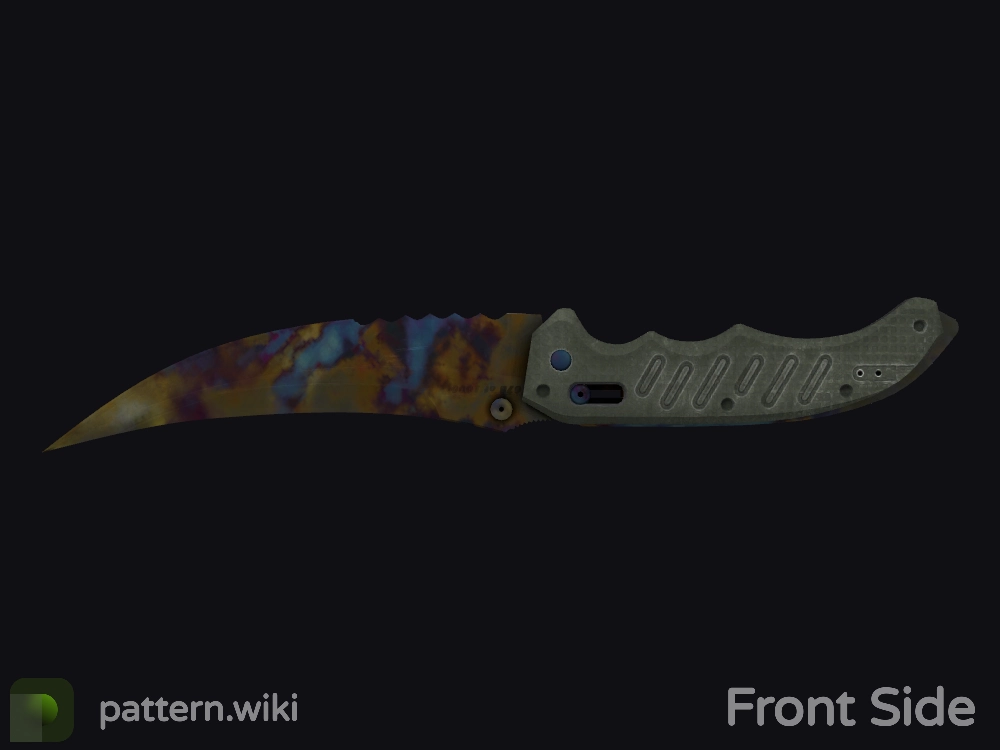 Flip Knife Case Hardened seed 347