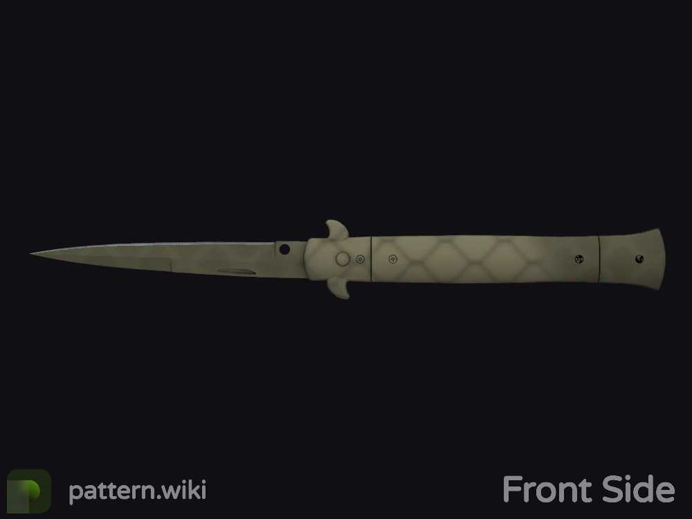 Stiletto Knife Safari Mesh seed 598