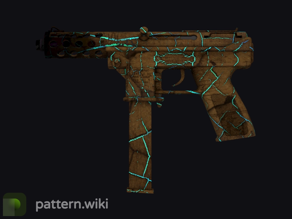 Tec-9 Cracked Opal seed 296