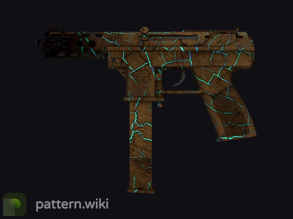 Tec-9 Cracked Opal seed 745