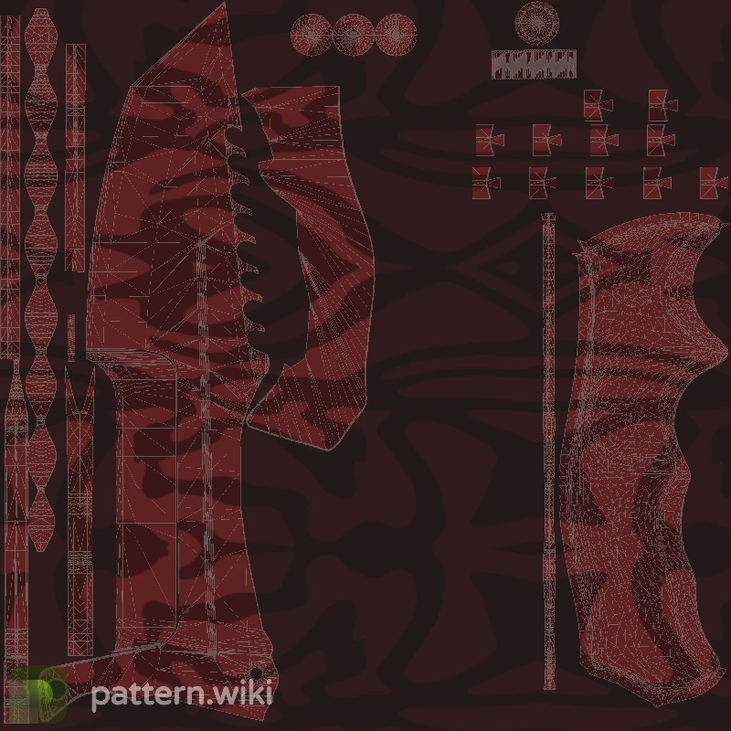 Huntsman Knife Slaughter seed 8 pattern template