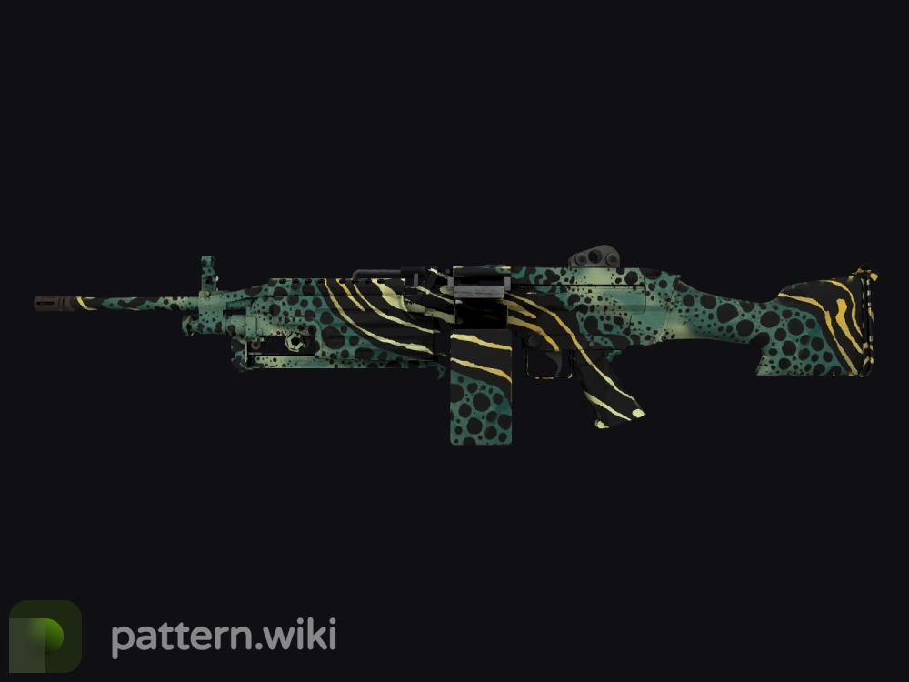 M249 Emerald Poison Dart seed 588