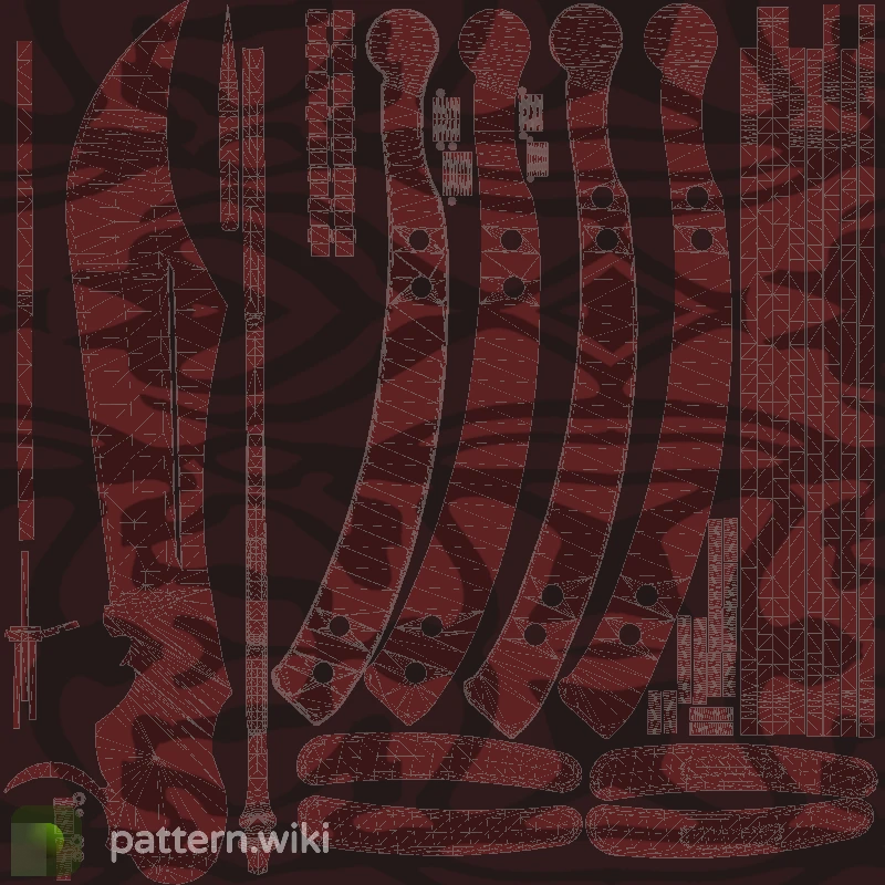 Butterfly Knife Slaughter seed 640 pattern template