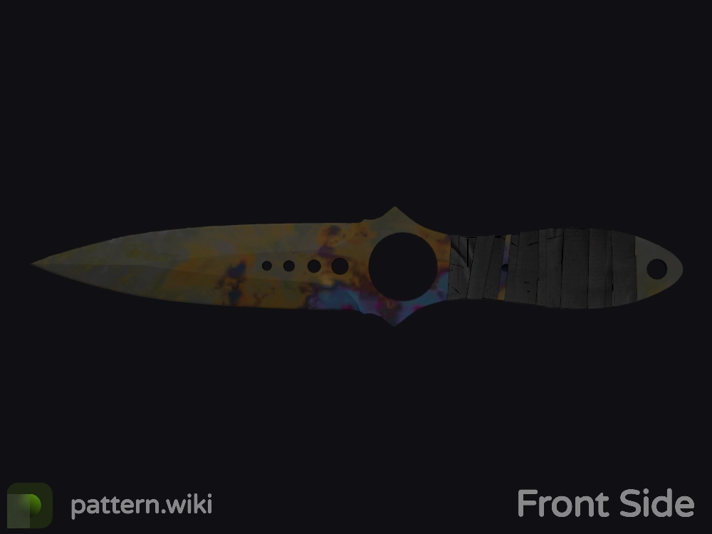 Skeleton Knife Case Hardened seed 23