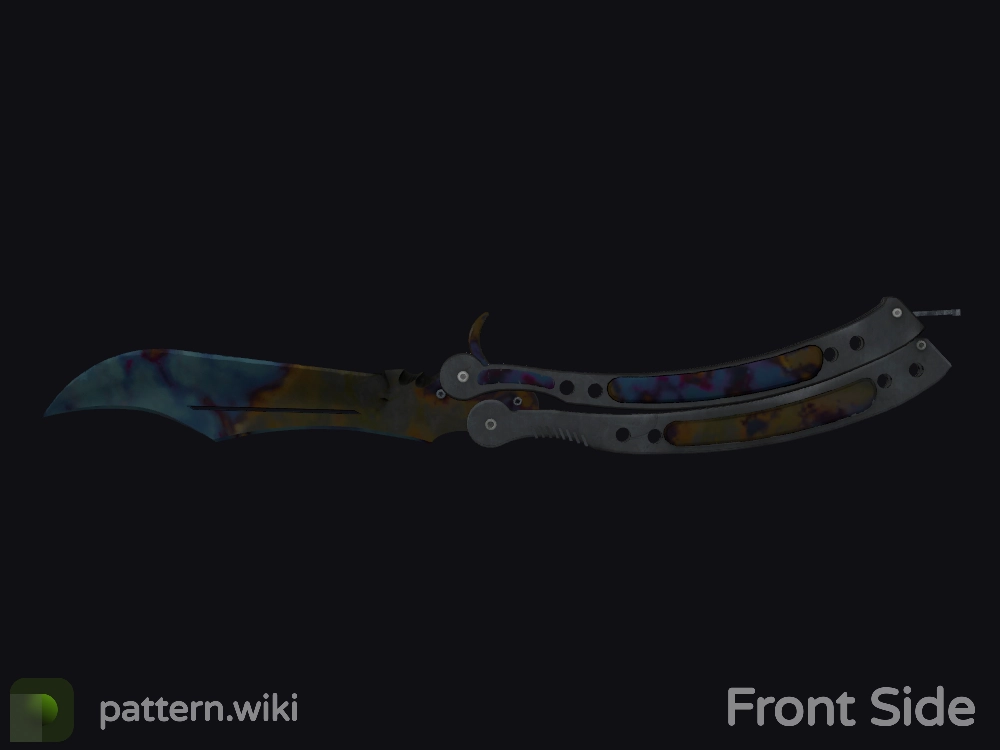 Butterfly Knife Case Hardened seed 322