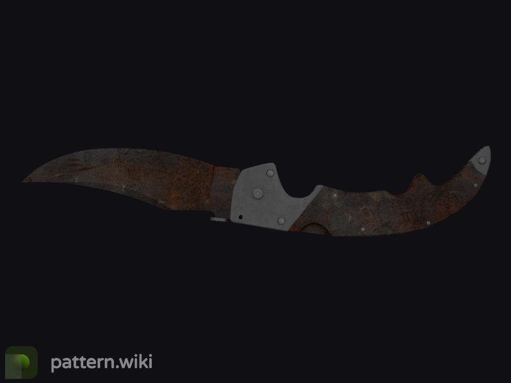 Falchion Knife Rust Coat seed 79