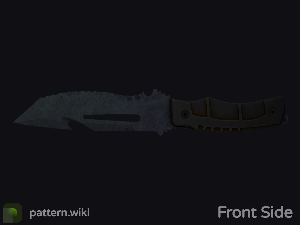 Survival Knife Blue Steel seed 69