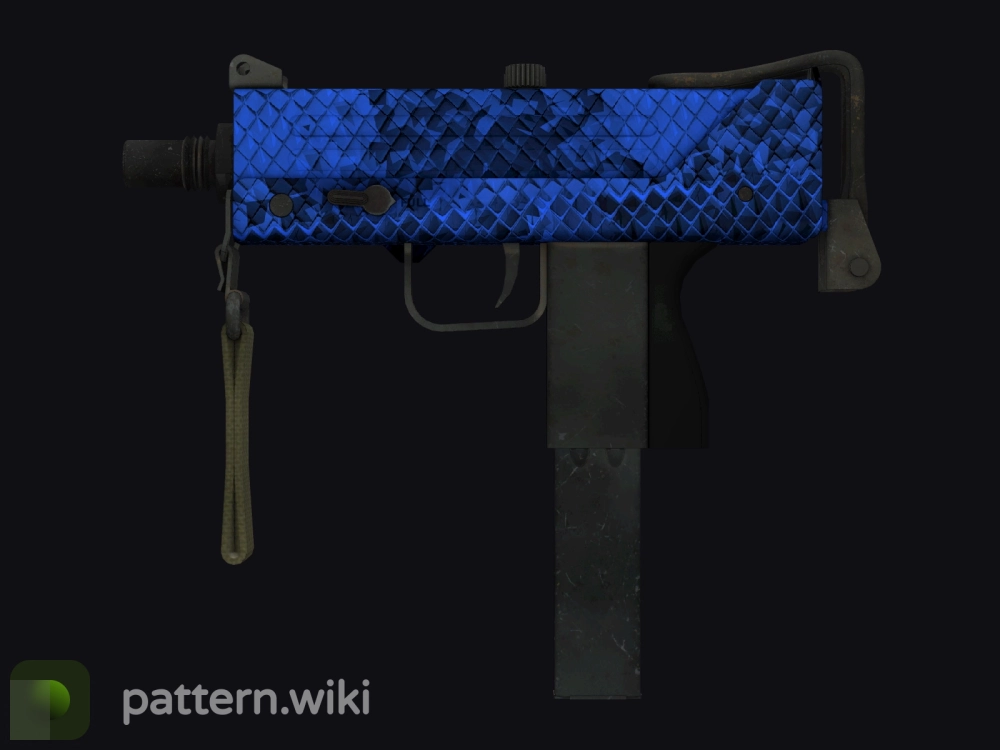 MAC-10 Lapis Gator seed 606