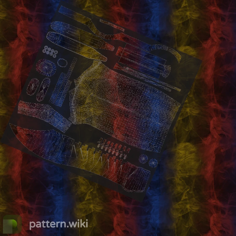 Bowie Knife Marble Fade seed 473 pattern template