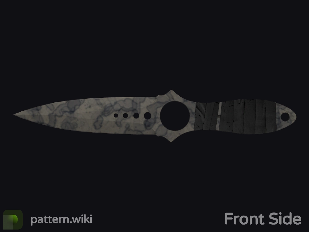 Skeleton Knife Stained seed 72