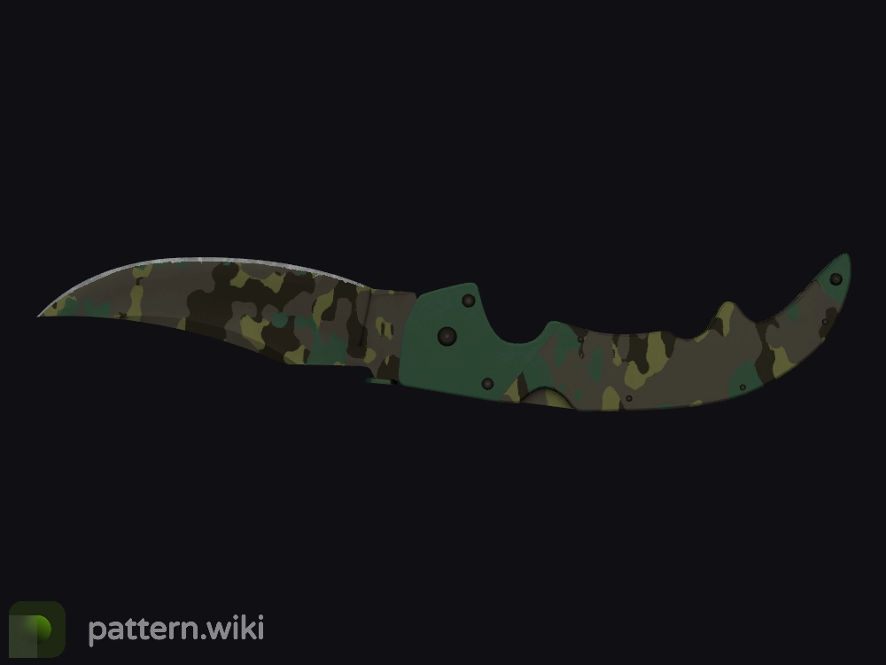 Falchion Knife Boreal Forest seed 453