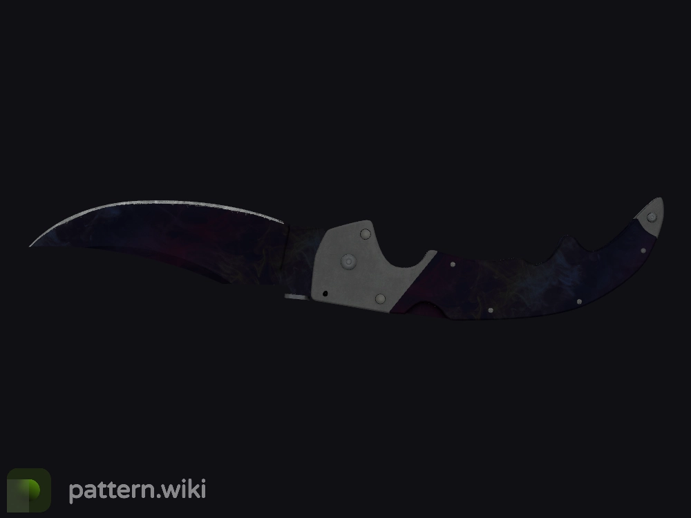 Falchion Knife Doppler seed 741