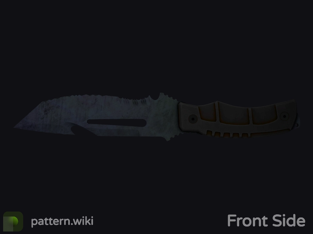 Survival Knife Blue Steel seed 139