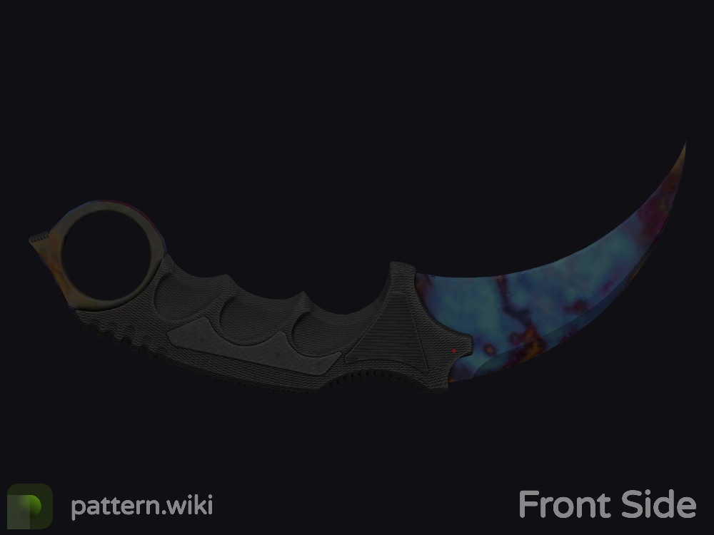 Karambit Case Hardened seed 856