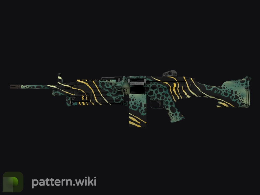 M249 Emerald Poison Dart seed 436