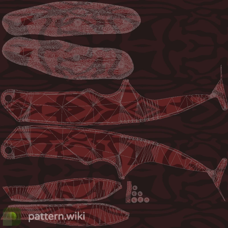 Gut Knife Slaughter seed 14 pattern template