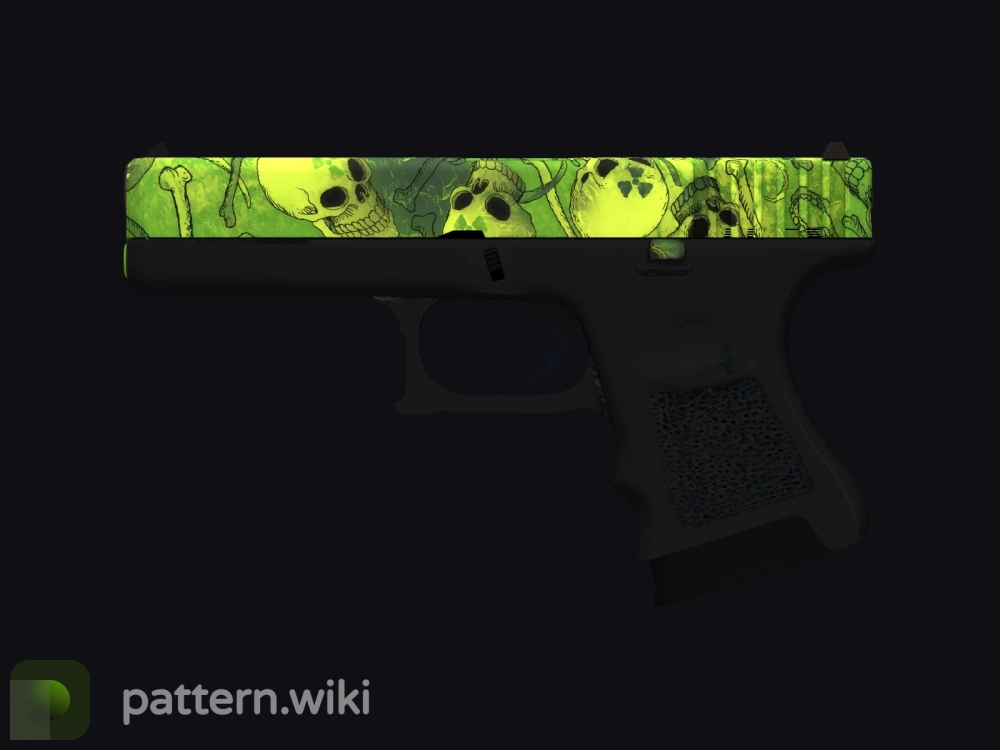 Glock-18 Nuclear Garden seed 423