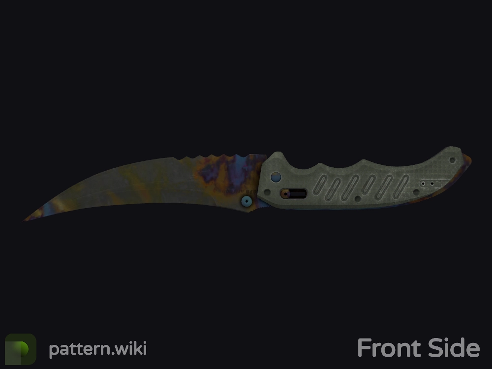 Flip Knife Case Hardened seed 846