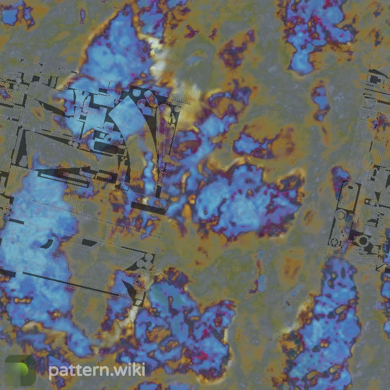 AK-47 Case Hardened seed 169 pattern template