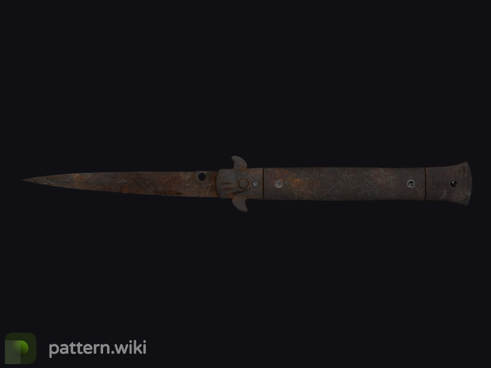 Stiletto Knife Rust Coat seed 426