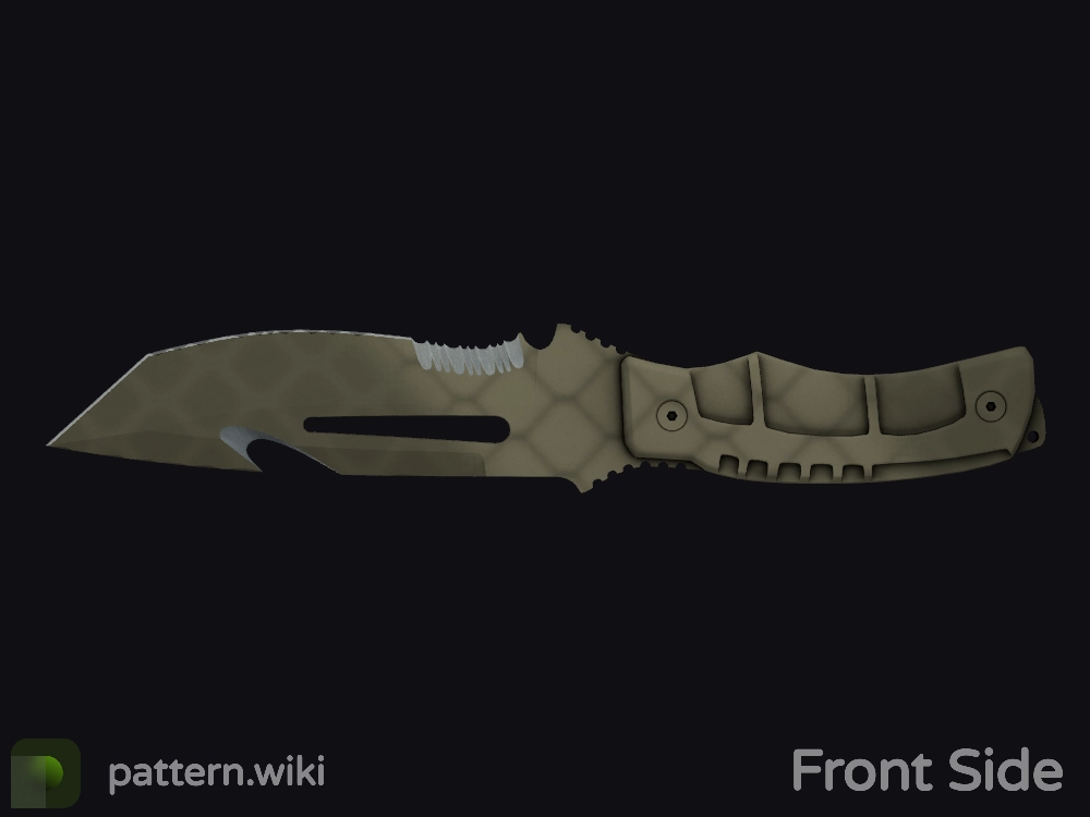 Survival Knife Safari Mesh seed 436