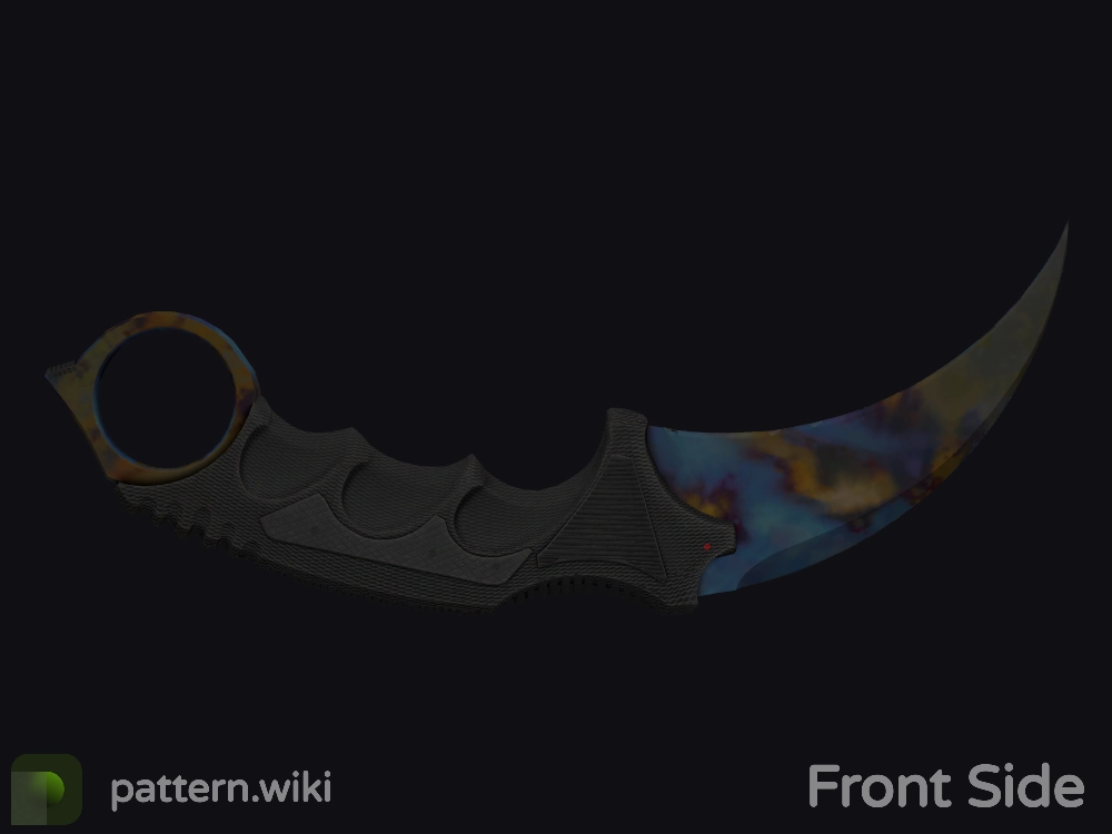 Karambit Case Hardened seed 877