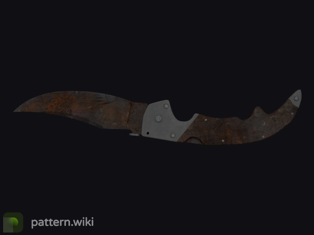 Falchion Knife Rust Coat seed 87