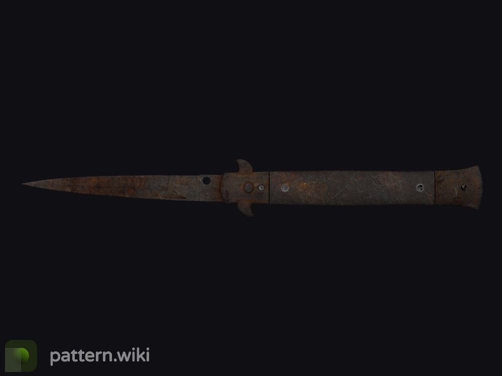 Stiletto Knife Rust Coat seed 924