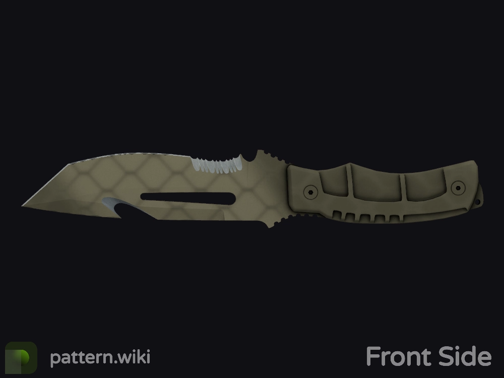 Survival Knife Safari Mesh seed 895