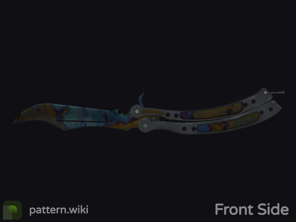 Butterfly Knife Case Hardened seed 208