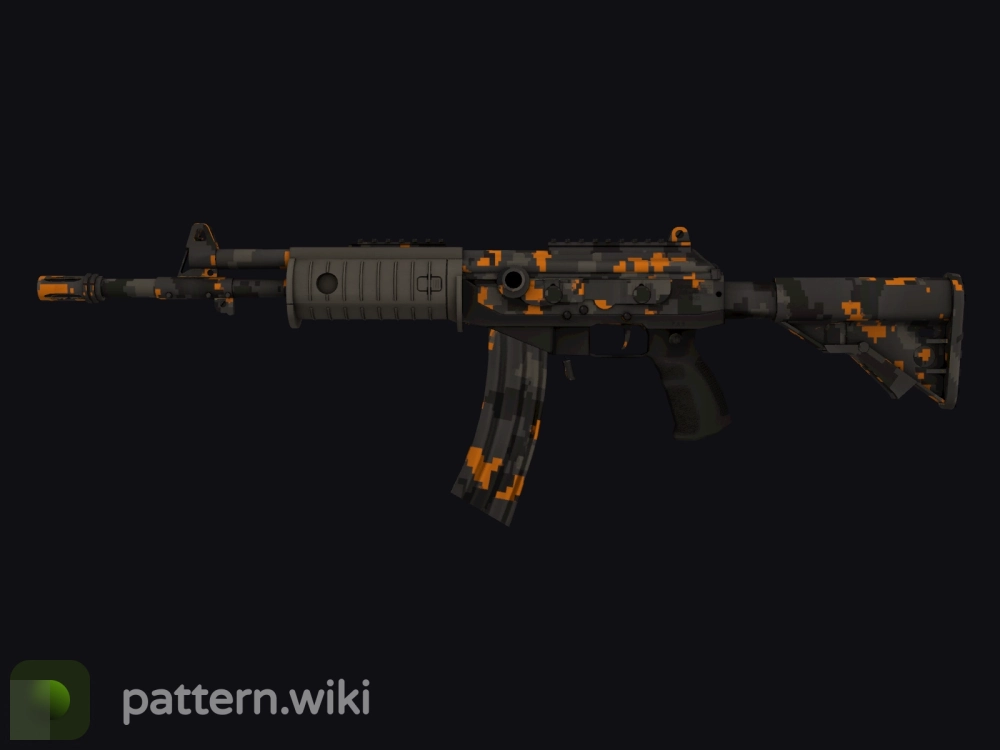 Galil AR Orange DDPAT seed 296