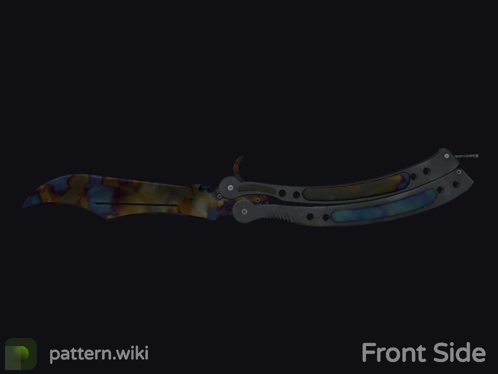 Butterfly Knife Case Hardened seed 831