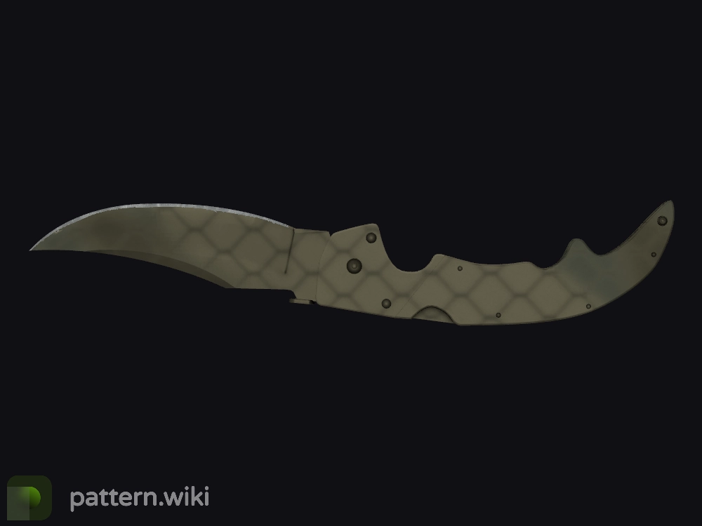 Falchion Knife Safari Mesh seed 730