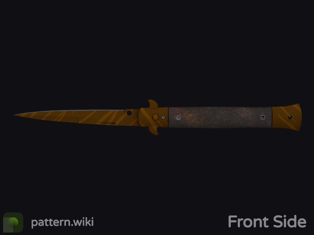 Stiletto Knife Tiger Tooth seed 944