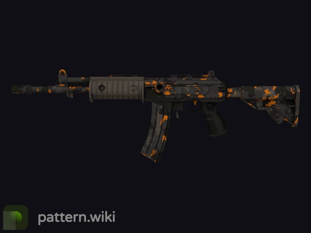 Galil AR Orange DDPAT seed 989