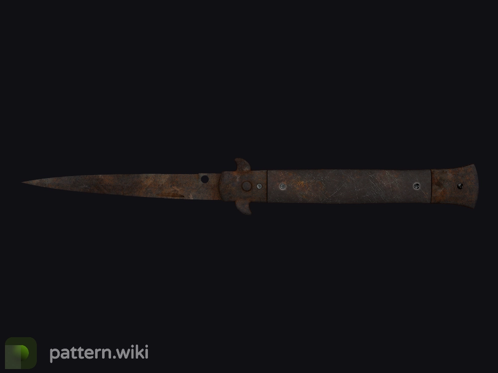 Stiletto Knife Rust Coat seed 101