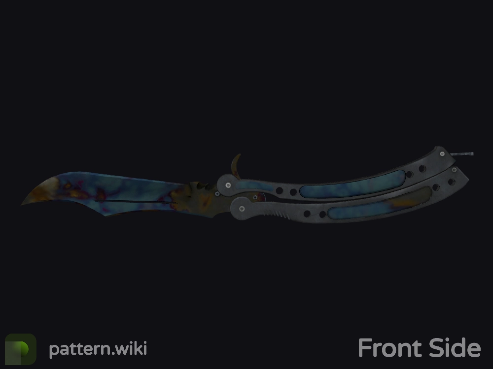 Butterfly Knife Case Hardened seed 808