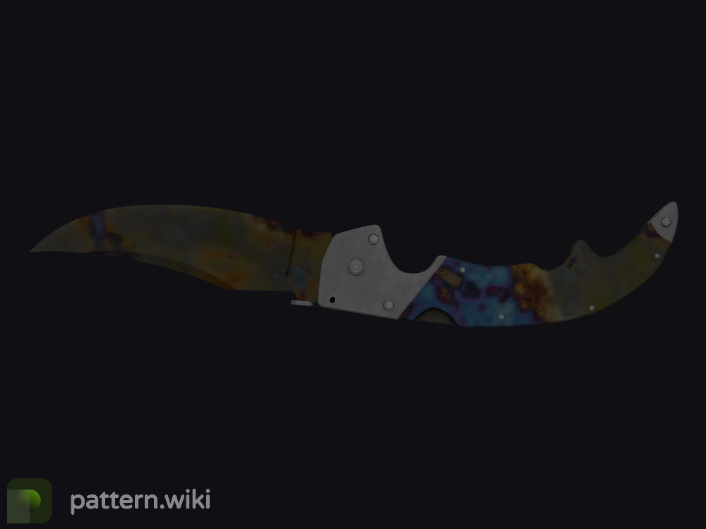 Falchion Knife Case Hardened seed 63