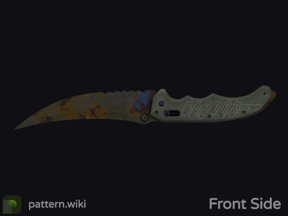 Flip Knife Case Hardened seed 133