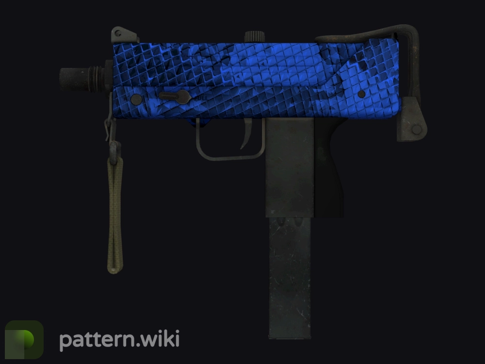 MAC-10 Lapis Gator seed 47