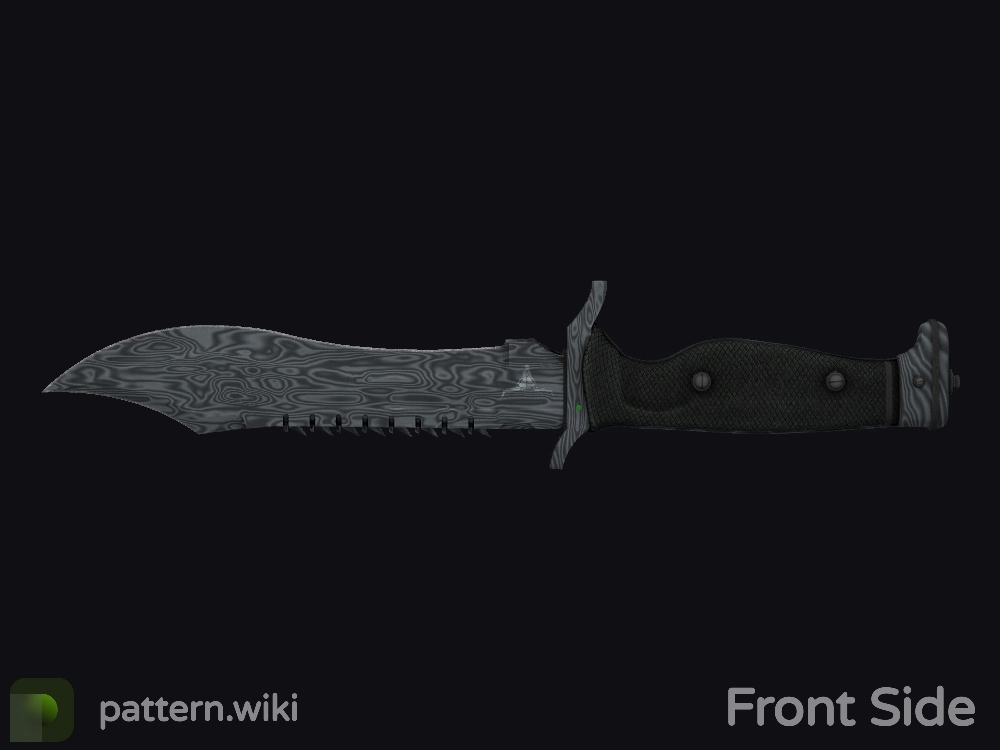 Bowie Knife Damascus Steel seed 391