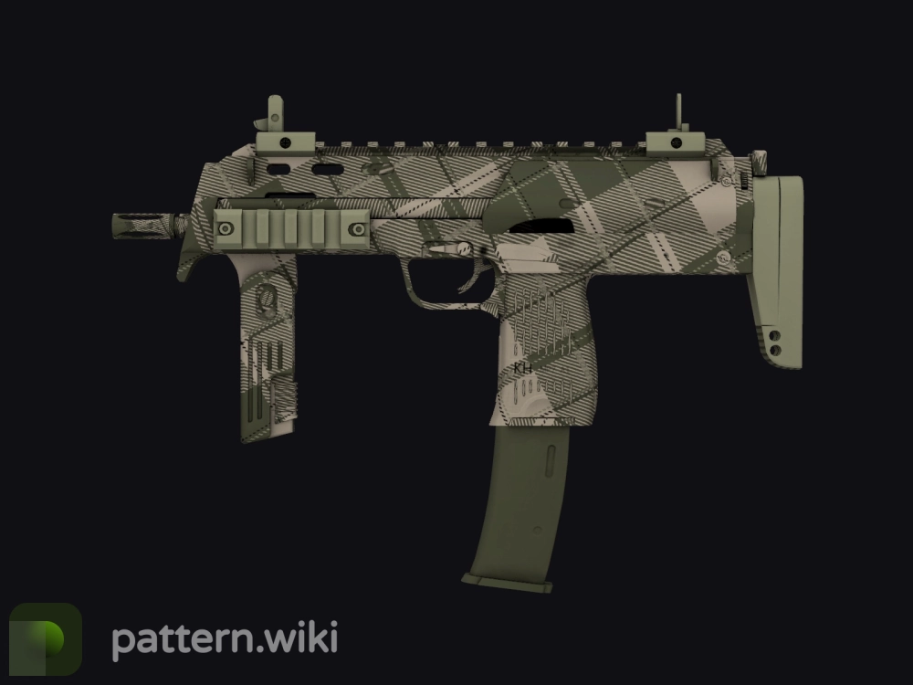 MP7 Olive Plaid seed 933