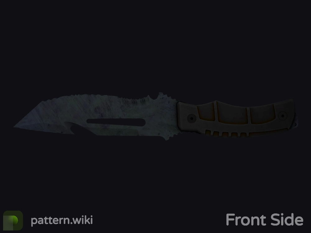 Survival Knife Blue Steel seed 119