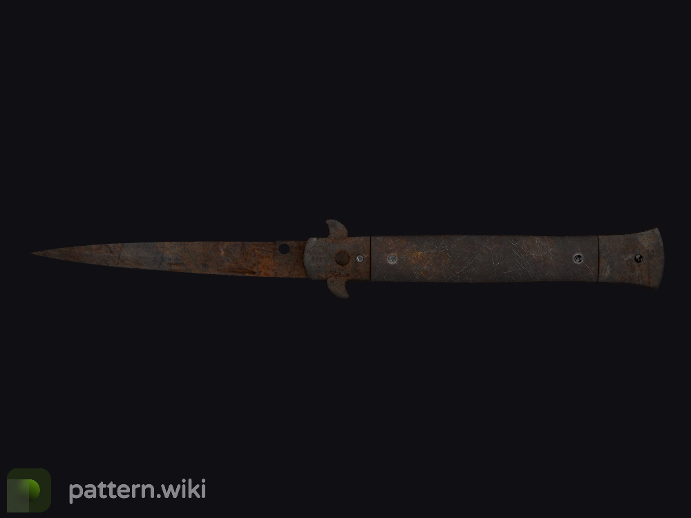 Stiletto Knife Rust Coat seed 320