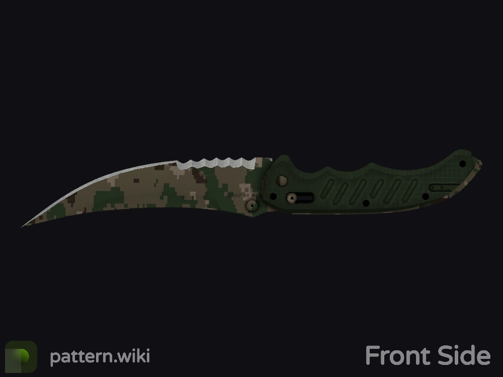 Flip Knife Forest DDPAT seed 771