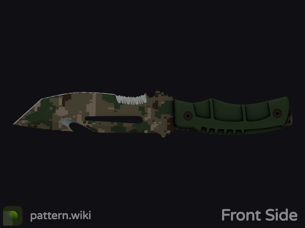 Survival Knife Forest DDPAT seed 391