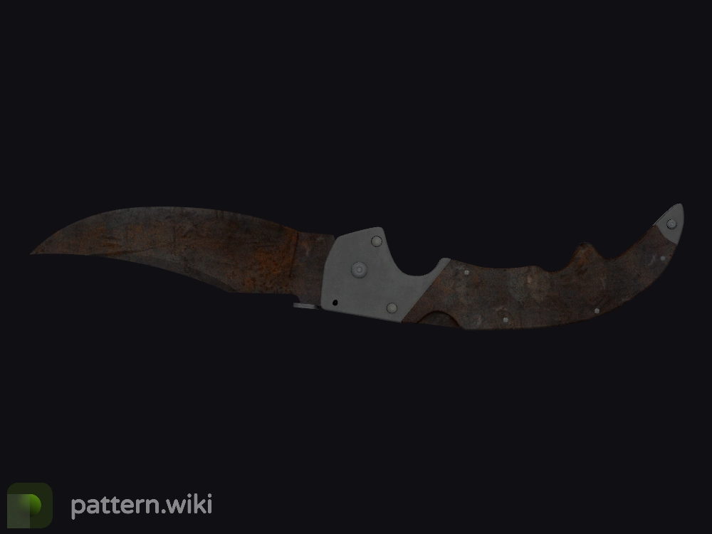 Falchion Knife Rust Coat seed 252